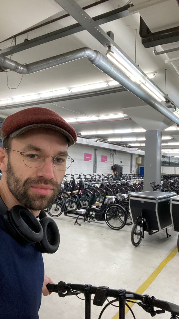 Inspecting the incoming fleet at the PON warehouse
